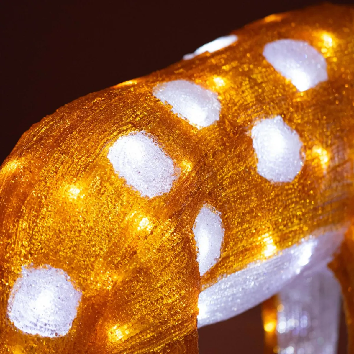 EMINZA Renne lumineux 100 LED (H49 cm) Comet Blanc chaud Discount