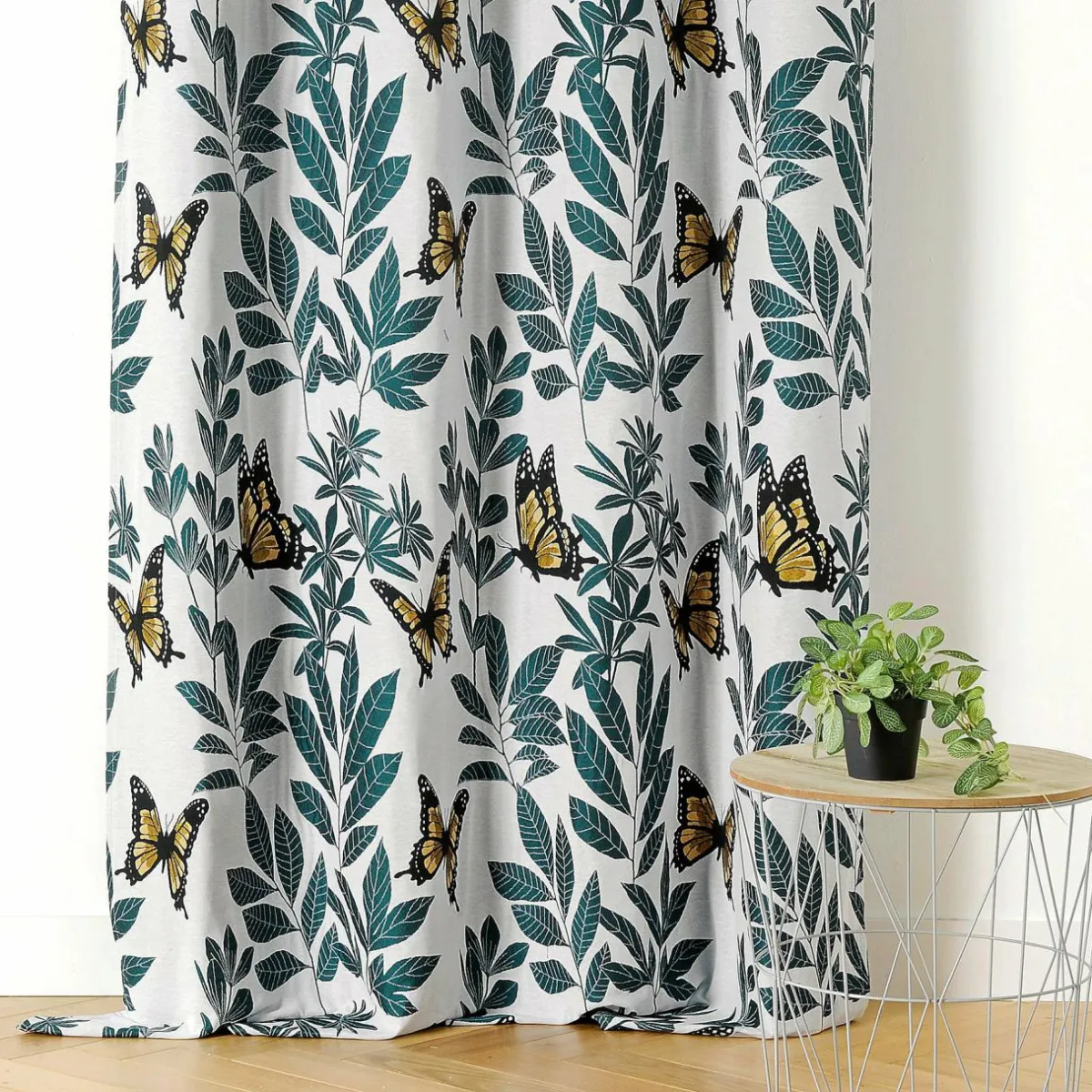 LINDER Rideau (140 x 270 cm) Mariposa Orange Hot