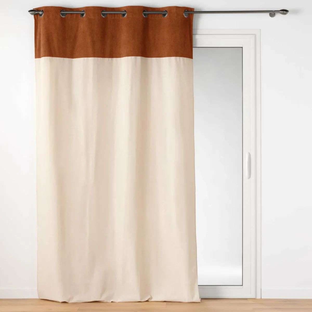 EMINZA Rideau bouclette (140 x 240 cm) Ava Camel Outlet