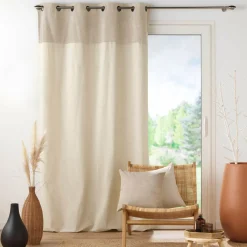 EMINZA Rideau bouclette (140 x 240 cm) Ava Beige Sale