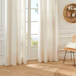 ATMOSPHERA Rideau bouclette (140 x 260 cm) Jaiko Blanc Online