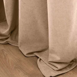 douceur d'intu017drieur Rideau bouclette (140 x 260 cm) Winona Beige Best