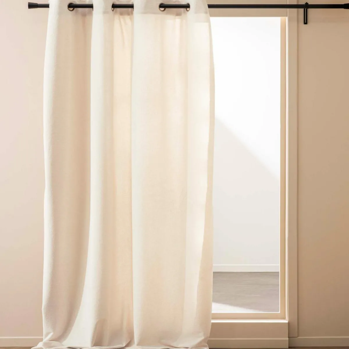 douceur d'intu017drieur Rideau bouclette (140 x 260 cm) Winona Ecru Sale