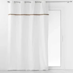 DOUCEUR D'INTERIEUR Rideau coton (140 x 240 cm) Alizée Ecru Online