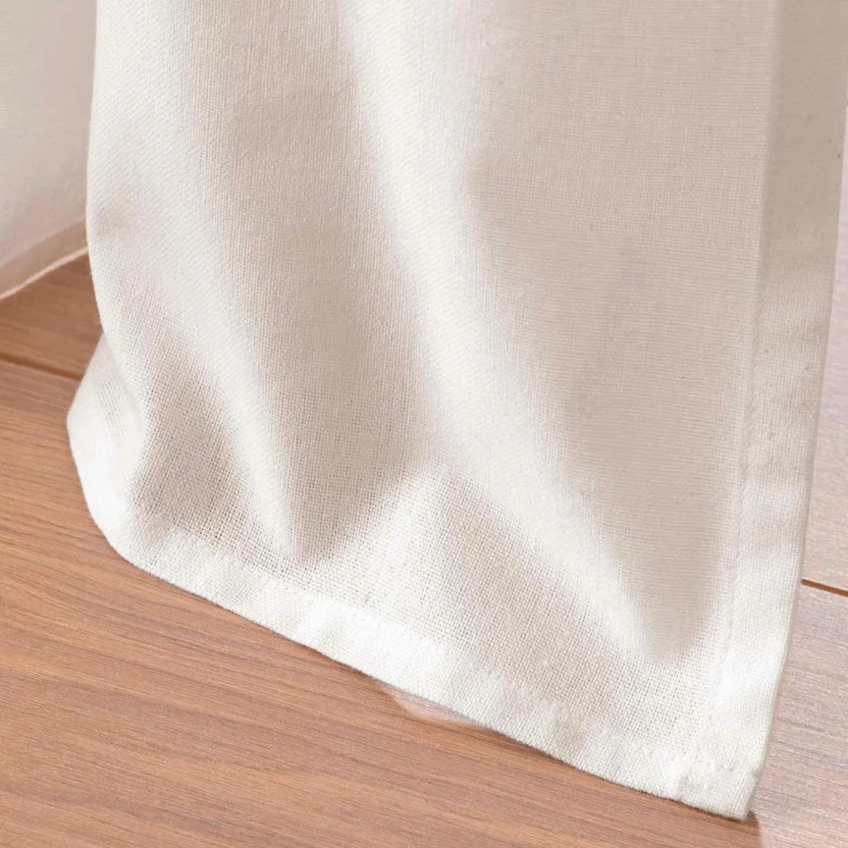 douceur d'intu017drieur Rideau coton (140 x 240 cm) Altéa Beige Sale