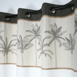 LOVELY CASA Rideau coton (140 x 260 cm) Bako Beige Online