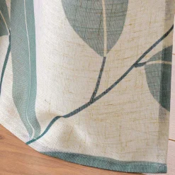 douceur d'intu017drieur Rideau coton (140 x 260 cm) Botanica Vert Hot