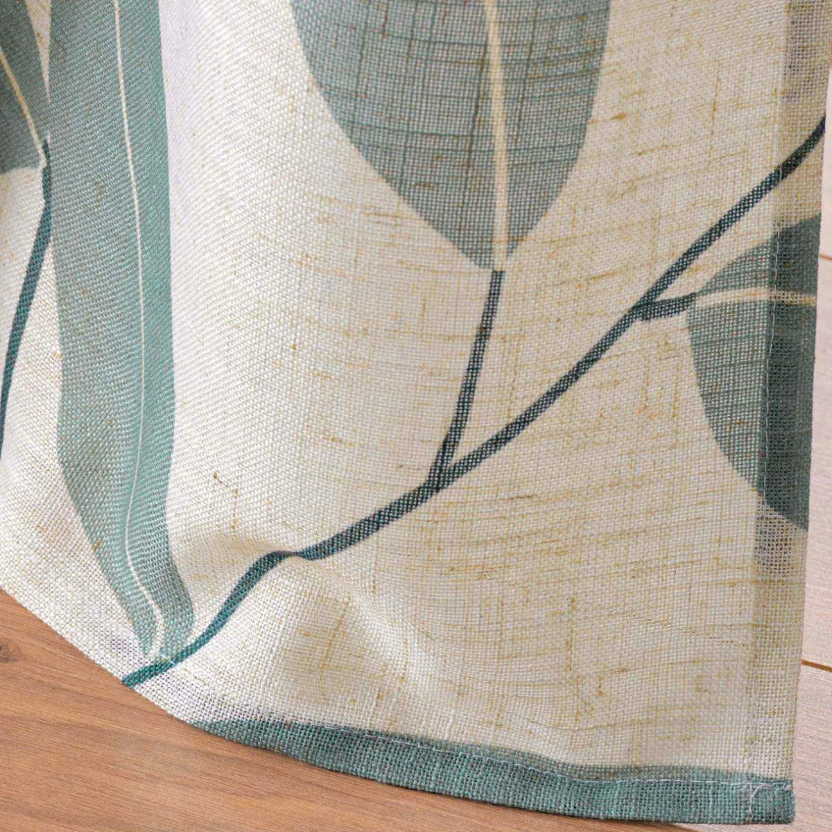 douceur d'intu017drieur Rideau coton (140 x 260 cm) Botanica Vert Hot