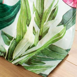 DOUCEUR D'INTERIEUR Rideau coton (140 x 260 cm) Louisiane Vert Discount