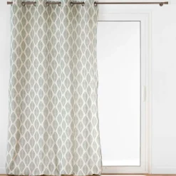 douceur d'intu017drieur Rideau coton (140 x 240 cm) Maho Vert sauge Discount
