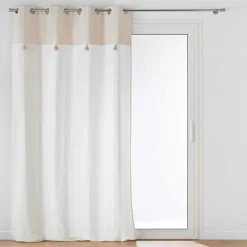 douceur d'intu017drieur Rideau coton (140 x 240 cm) Milano Beige Discount