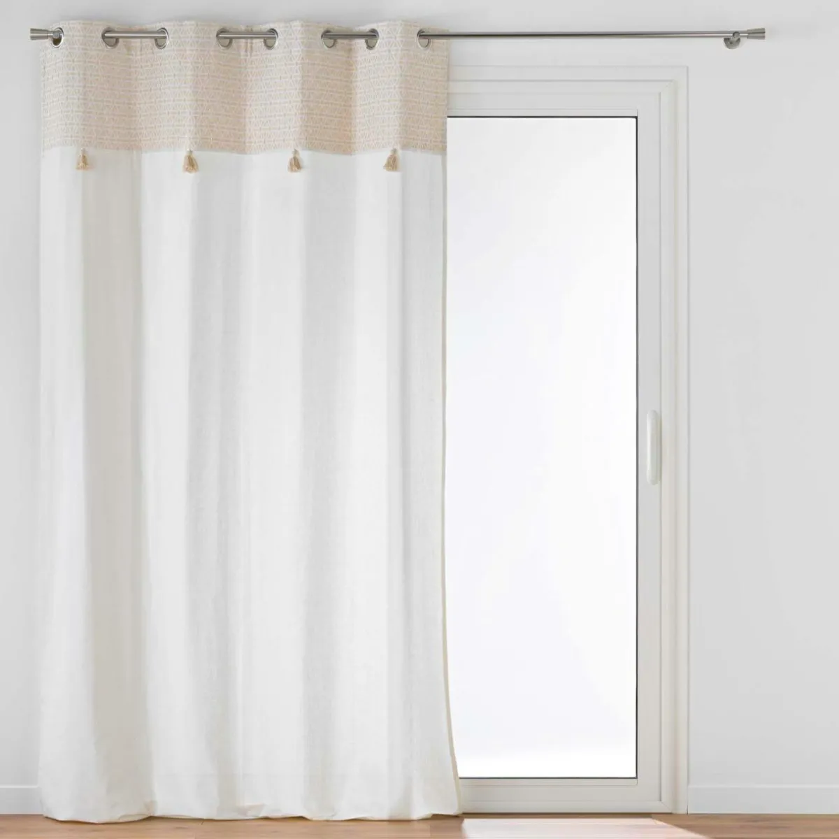 douceur d'intu017drieur Rideau coton (140 x 240 cm) Milano Beige Discount
