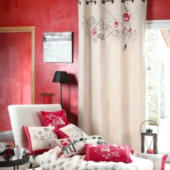 STOF Rideau coton (140 x 260 cm) Villard Ecru Sale