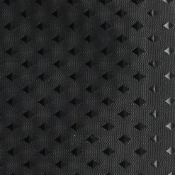 TENDANCE Rideau de douche à anneaux (180 x 200 cm) Diamants Noir