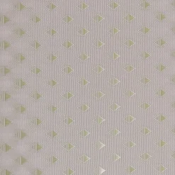 TENDANCE Rideau de douche à anneaux (180 x 200 cm) Diamants Taupe Sale