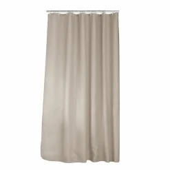 douceur d'intu017drieur Rideau de douche effet tissé à anneaux (180 x 200 cm) Quartz Taupe Hot