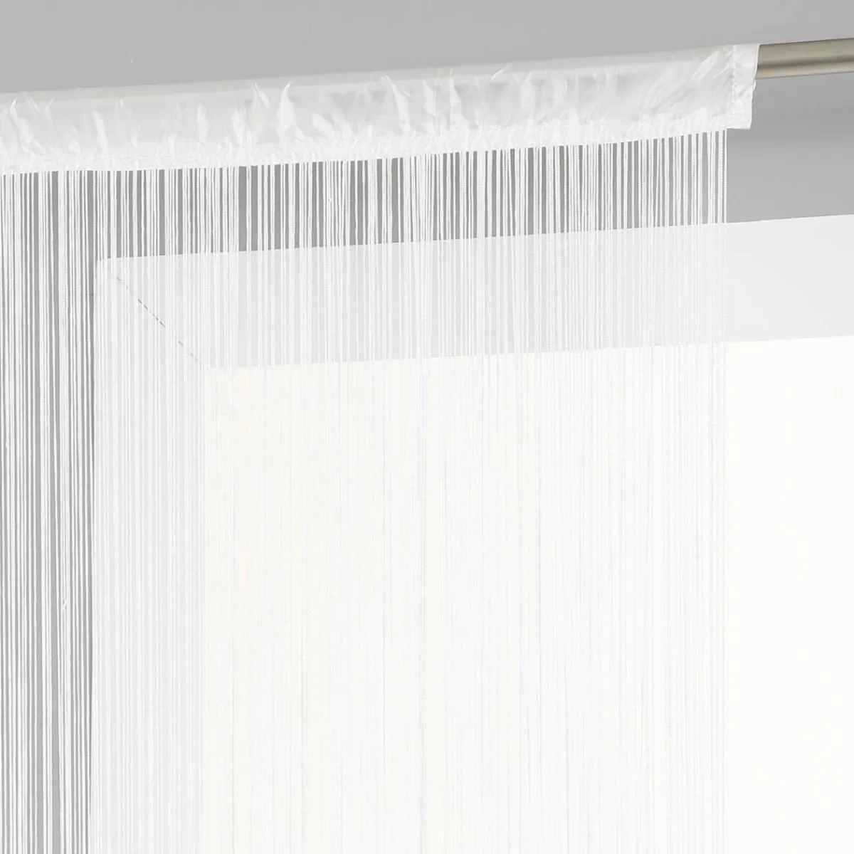 ATMOSPHERA Rideau de fil (90 x H200 cm) Uni Blanc Sale