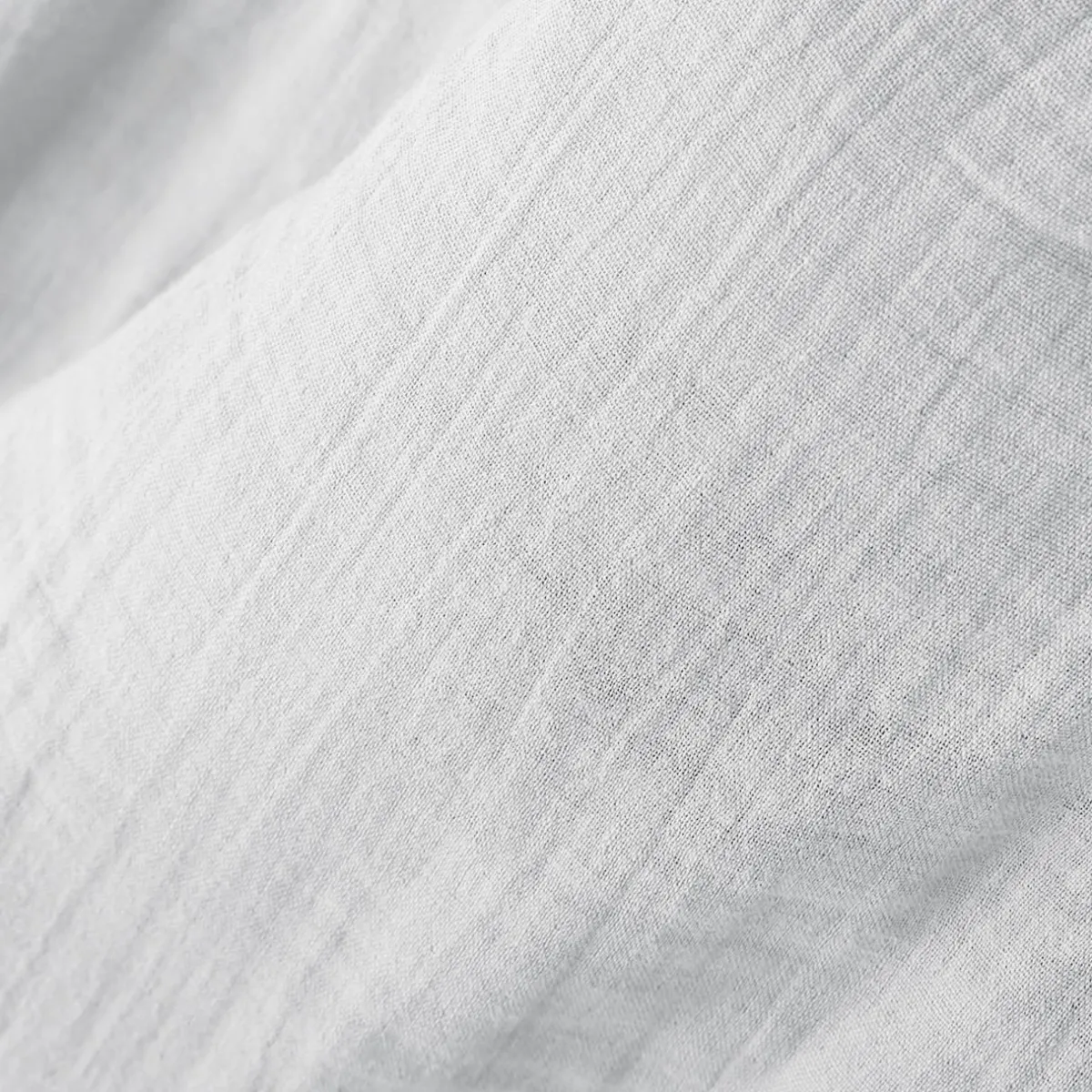 EMINZA Rideau gaze de coton galon fronceur (180 x 240 cm) Gaïa Gris nuage Gris clair Sale
