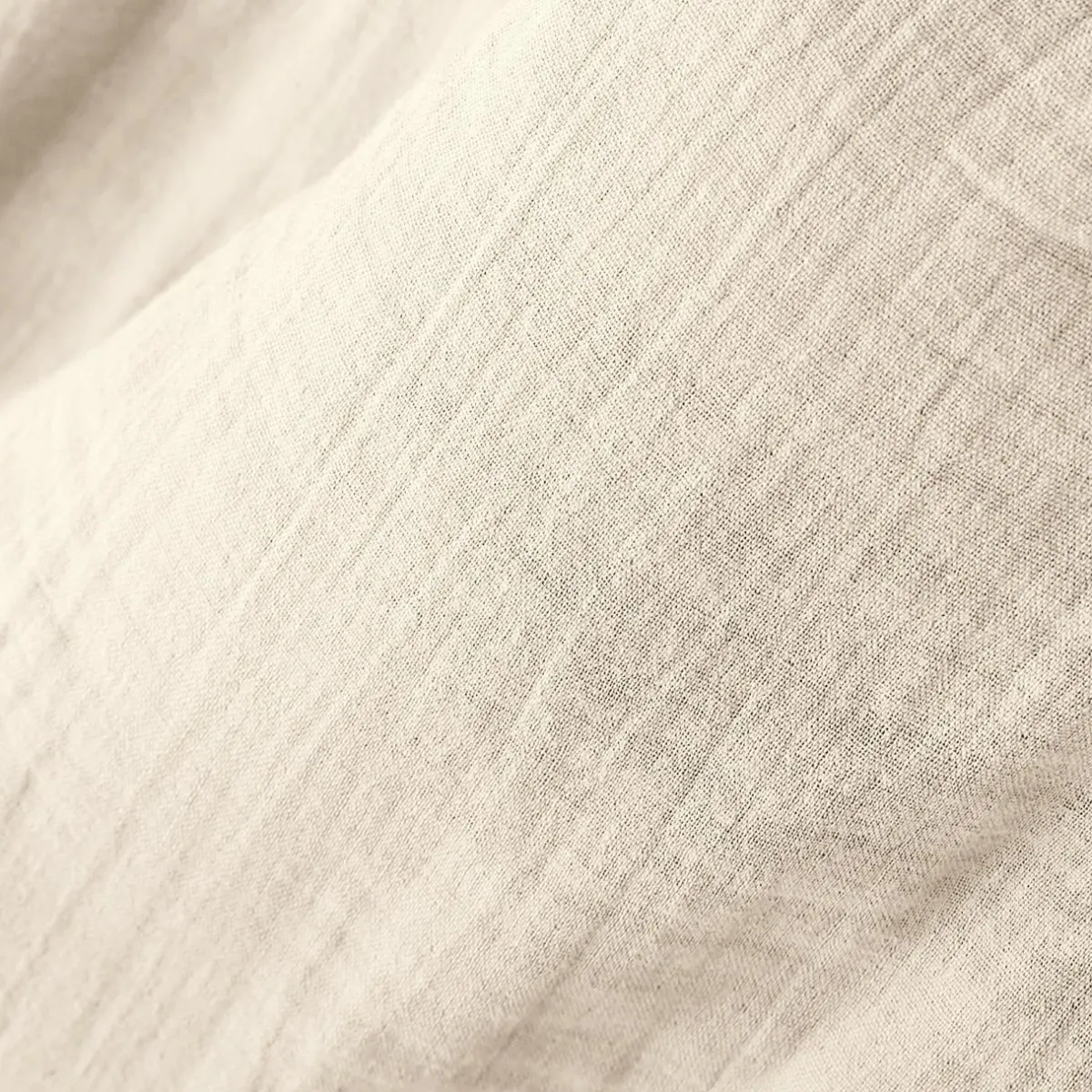 EMINZA Rideau gaze de coton galon fronceur (140 x 240 cm) Gaïa pampa Beige Sale
