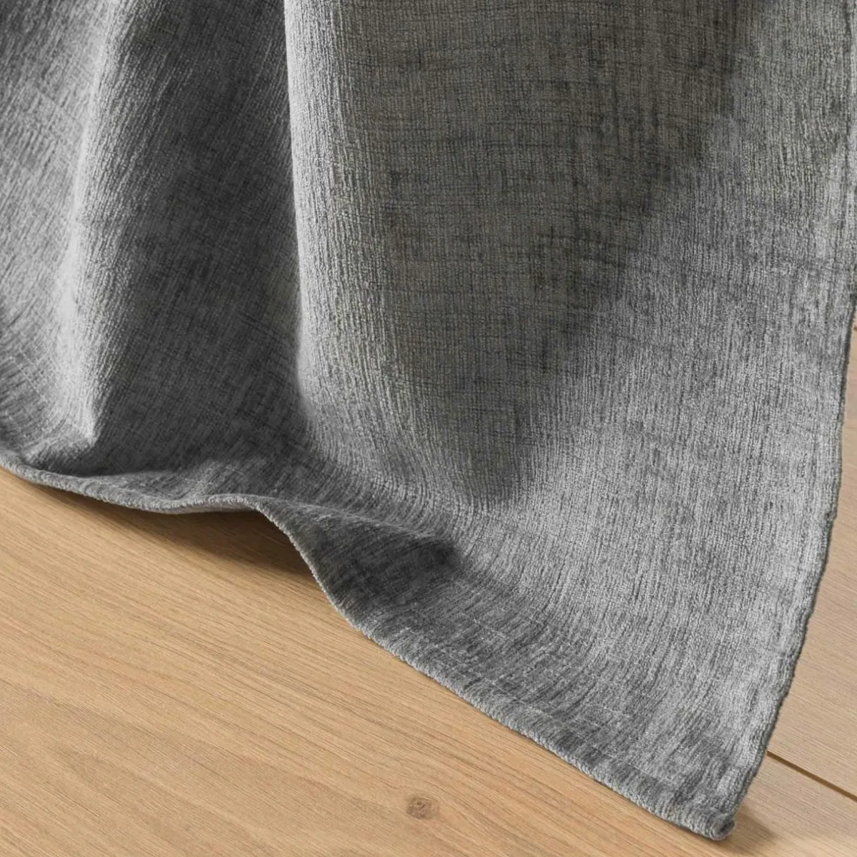 douceur d'intu017drieur Rideau œillets velours (140 x 260 cm) Verra Gris Anthracite Clearance