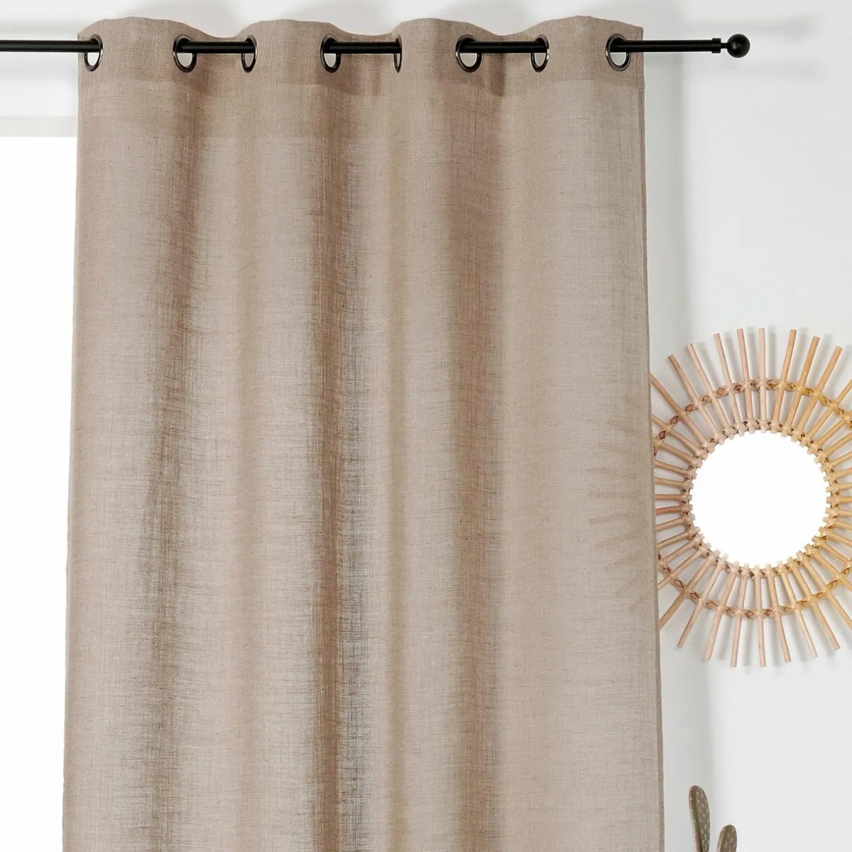 LINDER Rideau (145 x 260 cm) Lucia Naturel Lin