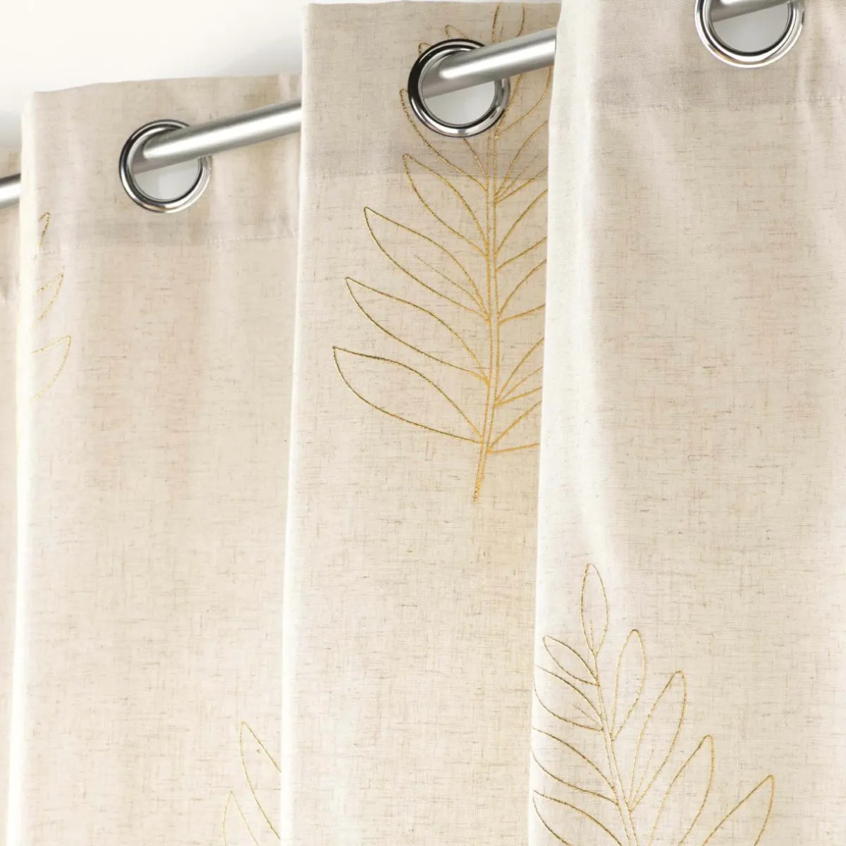DOUCEUR D'INTERIEUR Rideau lin (140 x 240 cm) Venus Beige Hot