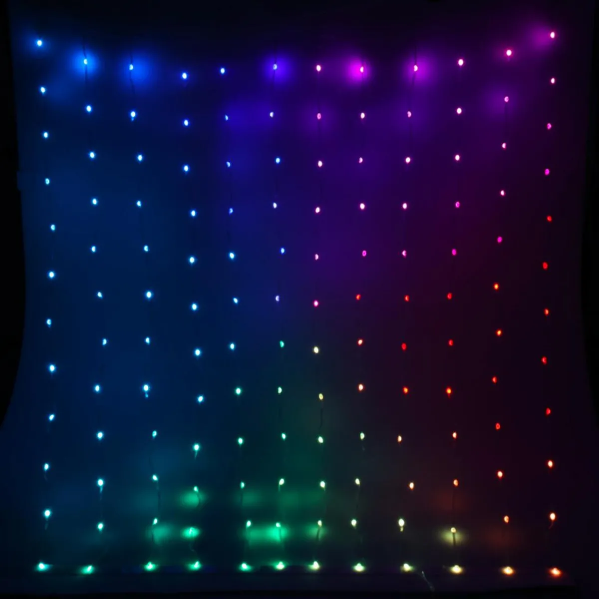 KOOPMAN Rideau lumineux Digital H2 m L2 m 400 LED Multicolore New