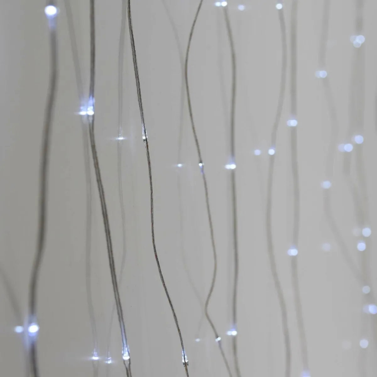 KOOPMAN Rideau lumineux H1,90 m L1,90 m 400 Micro LED Blanc froid Online