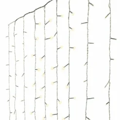 KAEMINGK Rideau lumineux H1,50 m L2,25 m 240 LED Super chaser Blanc chaud Best