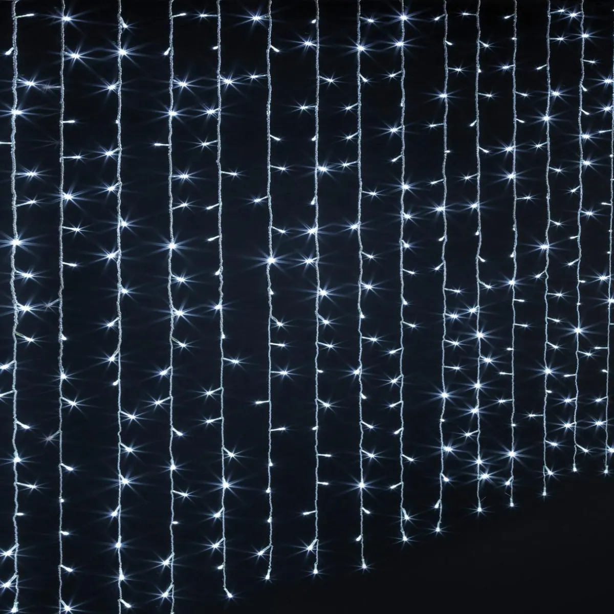 Feeric Lights & Christmas Rideau lumineux H2 m L3 m 600 LED Blanc froid Clearance
