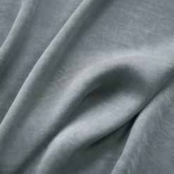 EMINZA Rideau lyocell Tencel™ ajustable (140 x max 270 cm) Olivia stone Bleu