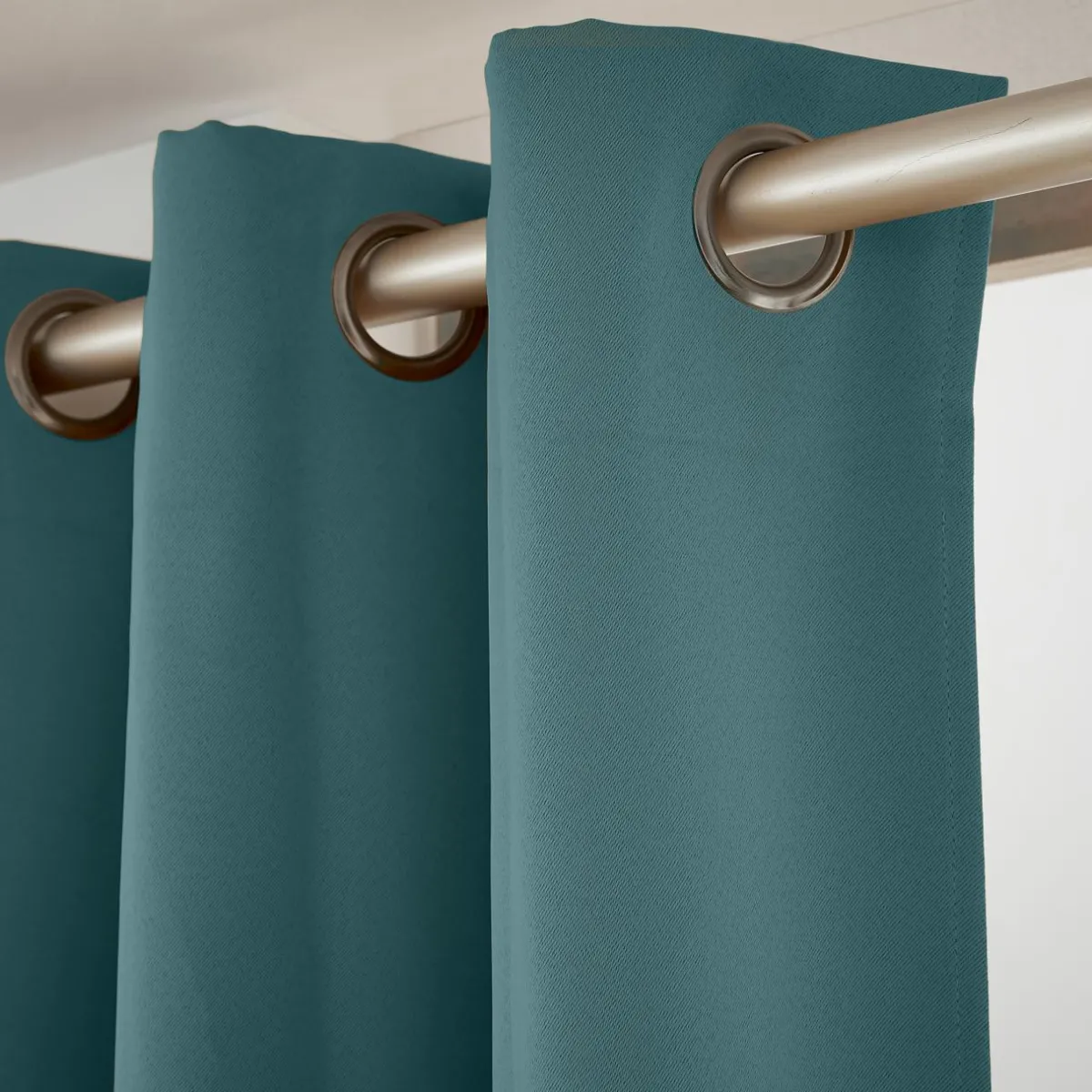 EMINZA Rideau obscurcissant (280 x 260 cm) Dark Bleu canard Outlet