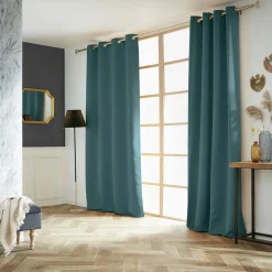 EMINZA Rideau obscurcissant (140 x 260 cm) Dark Bleu canard Outlet