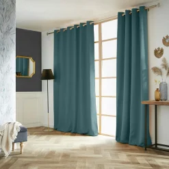 EMINZA Rideau obscurcissant (180 x 260 cm) Dark Bleu canard Online