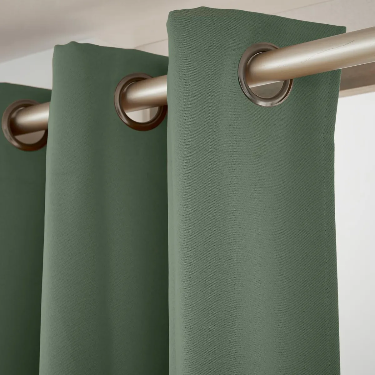EMINZA Rideau obscurcissant (140 x 180 cm) Dark Vert romarin Hot