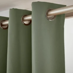 EMINZA Rideau obscurcissant (140 x 260 cm) Dark Vert kaki Outlet