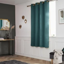 EMINZA Rideau obscurcissant (140 x 180 cm) Dark Bleu canard Best
