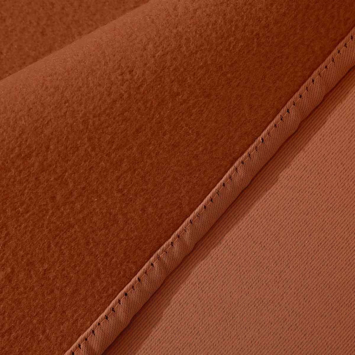 EMINZA Rideau obscurcissant thermique (140 x 180 cm) Calore Terracotta Outlet