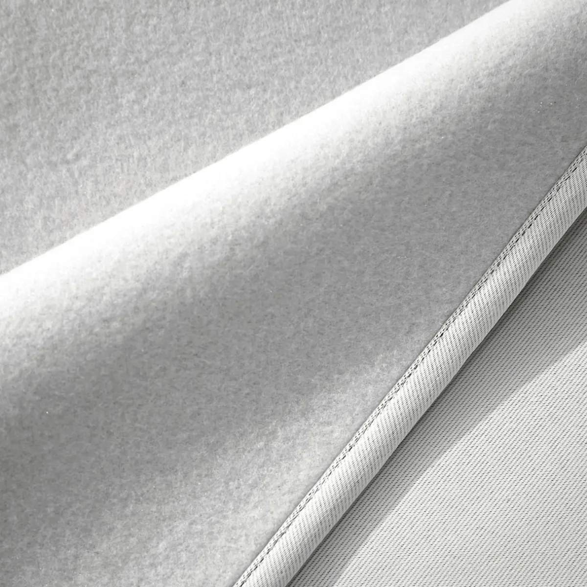 EMINZA Rideau obscurcissant thermique (140 x 280 cm) Calore Gris clair