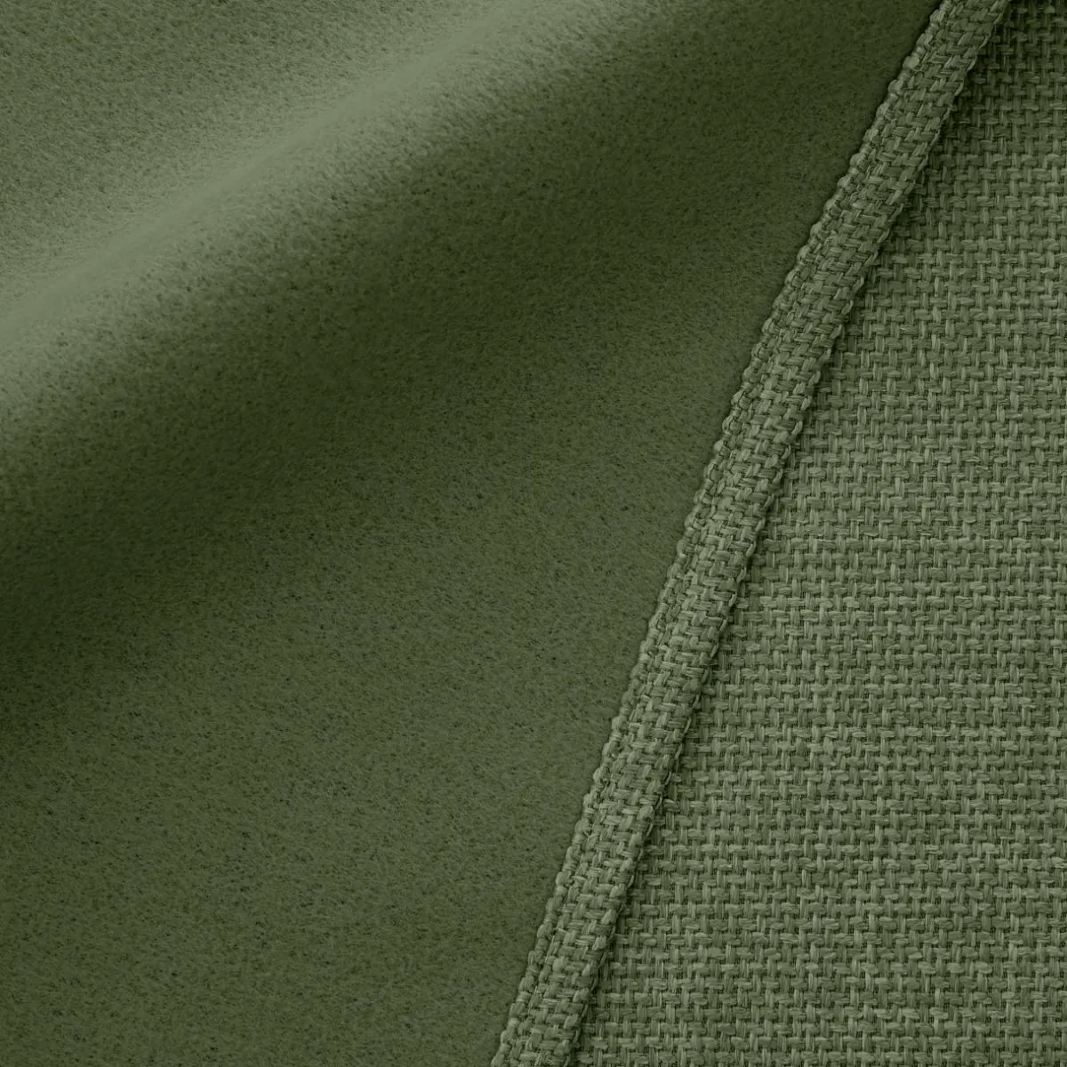 EMINZA Rideau obscurcissant thermique (280 x 240 cm) Alba Vert kaki Outlet