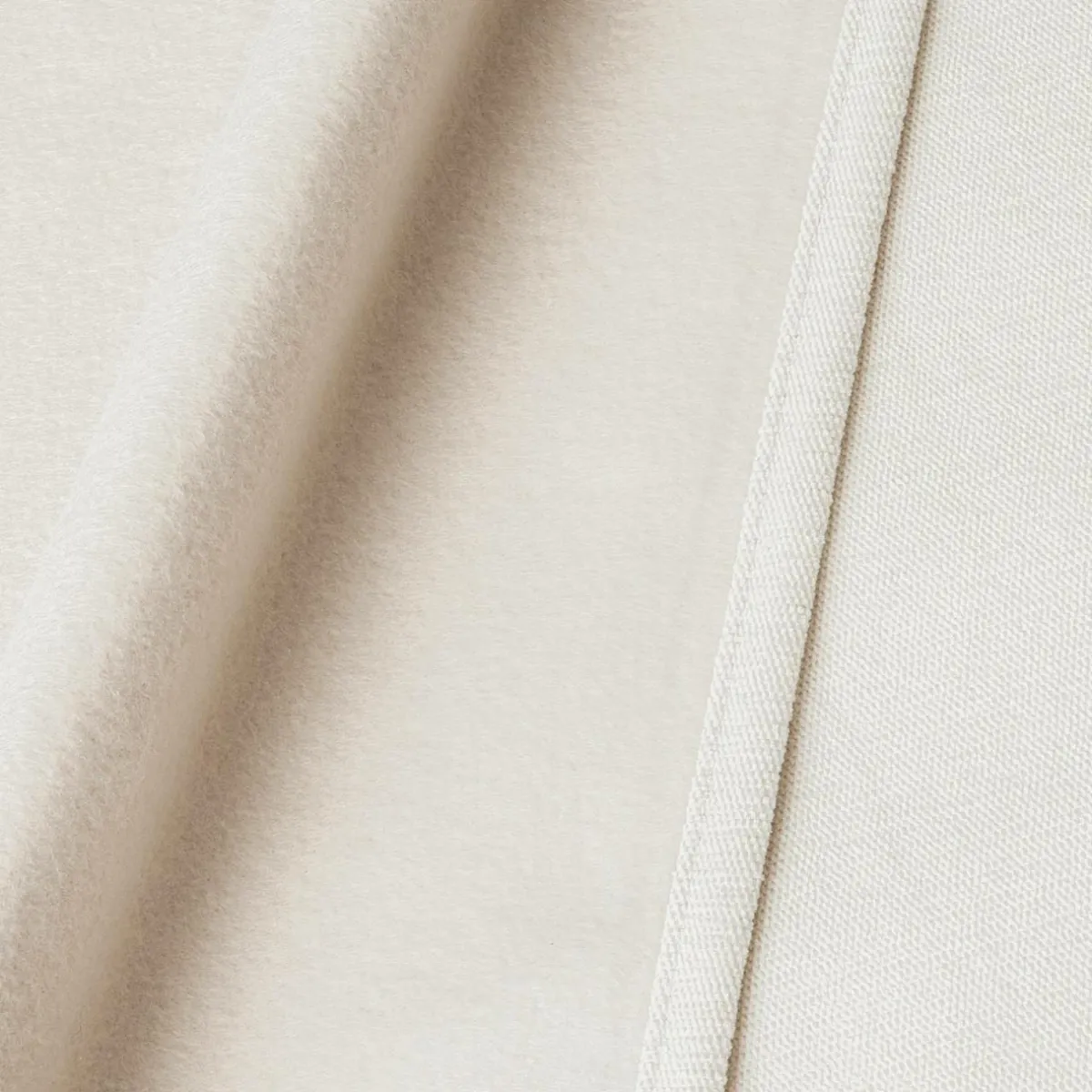 EMINZA Rideau obscurcissant thermique galon fronceur (140 x 240 cm) Minuit sable Beige Discount