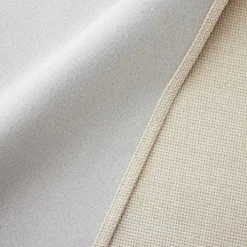 EMINZA Rideau obscurcissant thermique galon fronceur (180 x 260 cm) Alba grège Beige Hot
