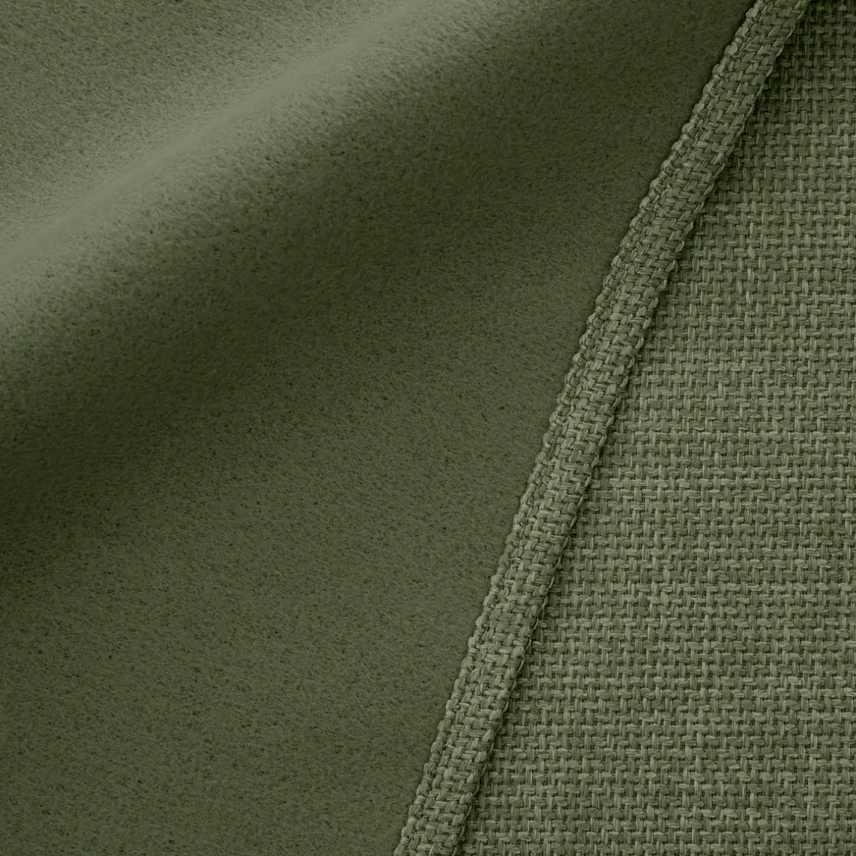 EMINZA Rideau obscurcissant thermique (140 x 280 cm) Alba Vert kaki Clearance