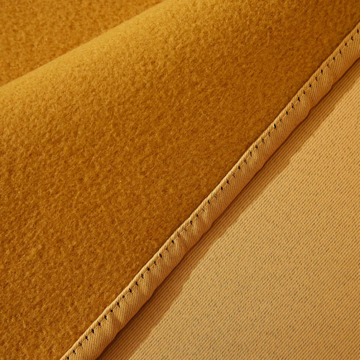 EMINZA Rideau obscurcissant thermique galon fronceur (140 x 240 cm) Calore Jaune moutarde Best