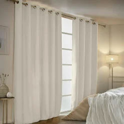 EMINZA Rideau obscurcissant thermique (180 x 260 cm) Calore Beige Outlet