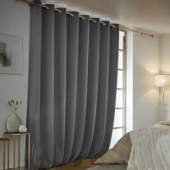 EMINZA Rideau obscurcissant thermique (280 x 260 cm) Calore Gris Anthracite Online