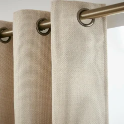 EMINZA Rideau obscurcissant thermique (280 x 240 cm) Alba grège Beige Outlet