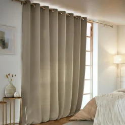 EMINZA Rideau obscurcissant thermique (280 x 260 cm) Calore Taupe Best