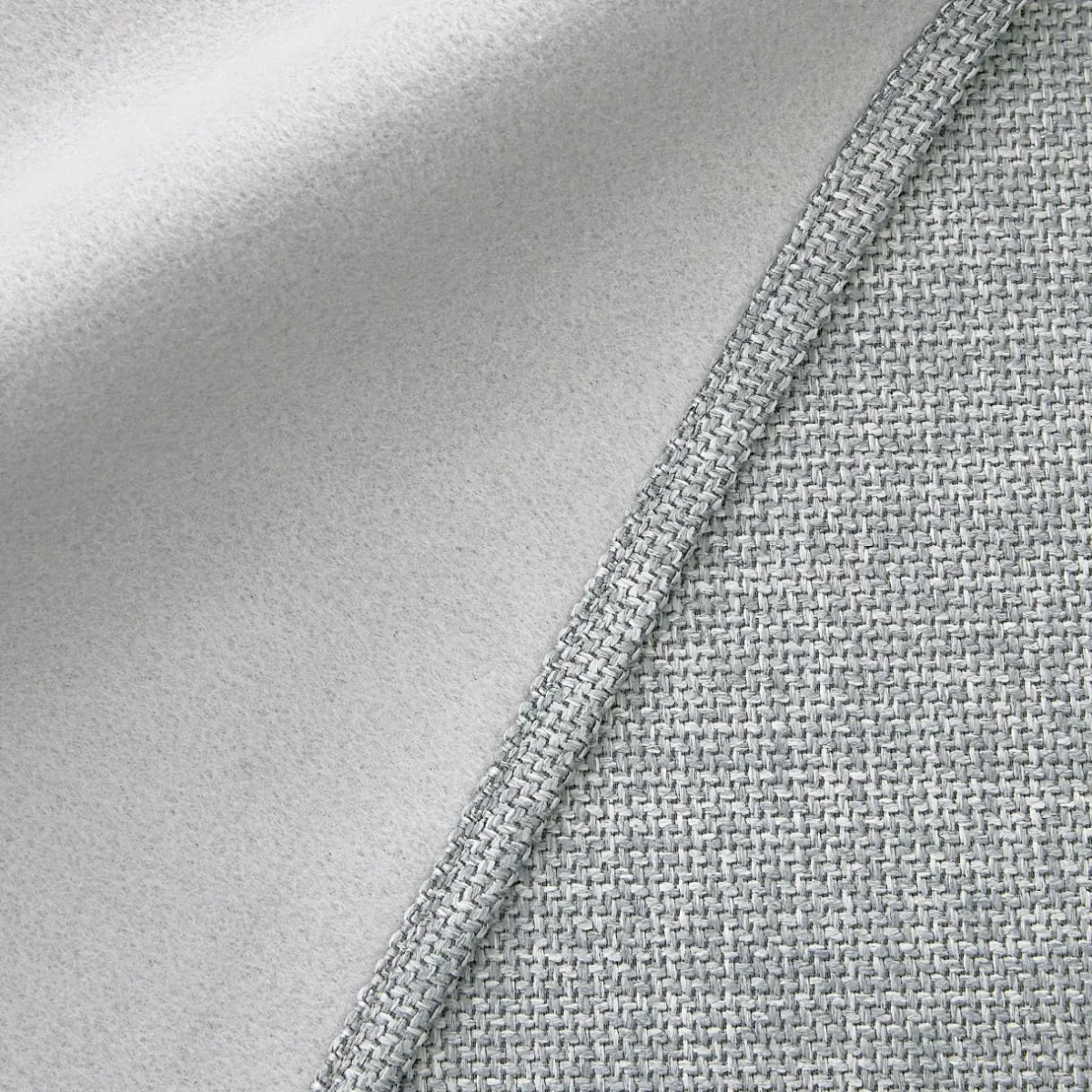 EMINZA Rideau obscurcissant thermique galon fronceur (140 x 240 cm) Alba Gris Clearance