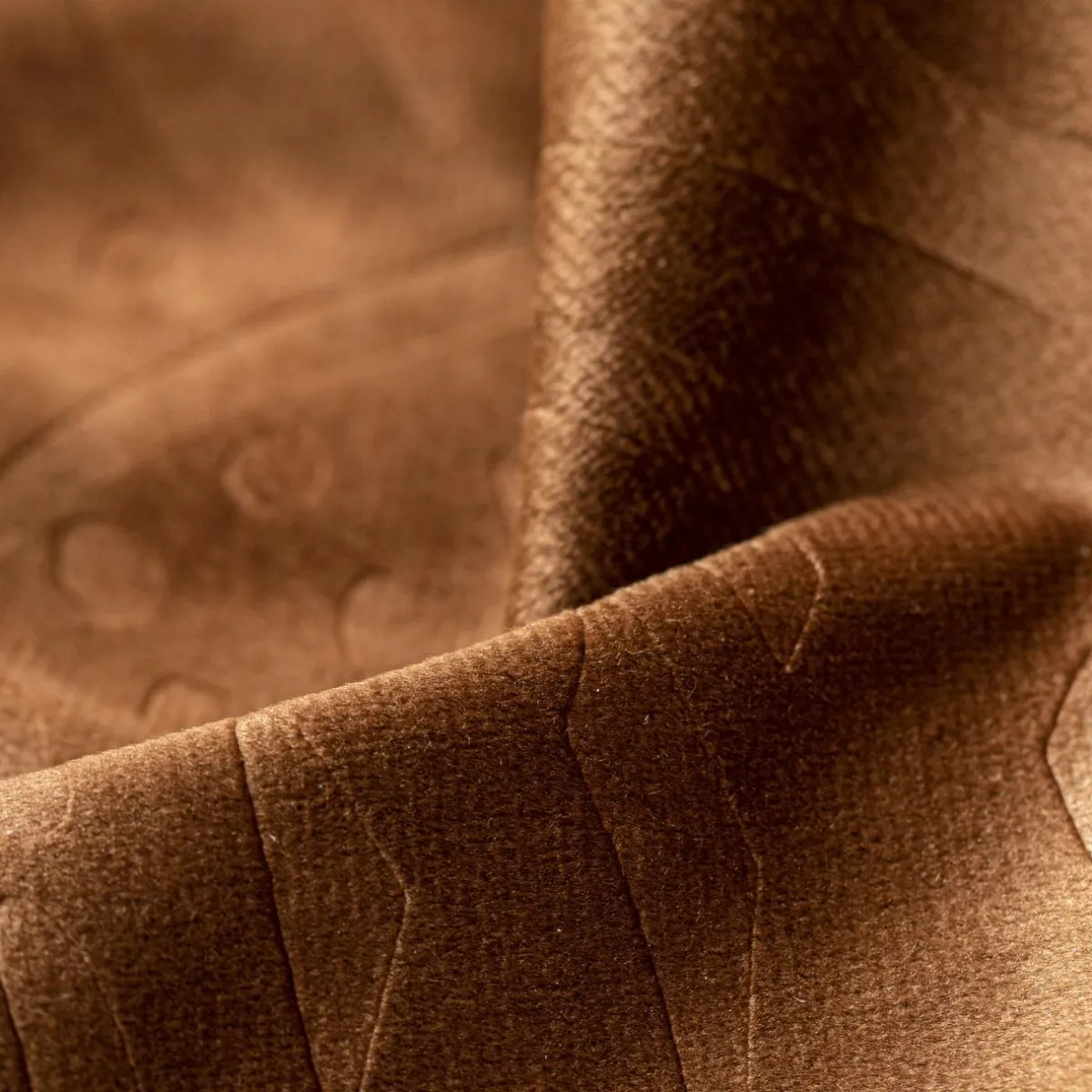 EMINZA Rideau obscurcissant velours (140 x 280 cm) Fern Camel Sale